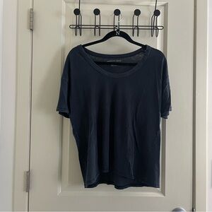 American Eagle navy blue weathered tee
